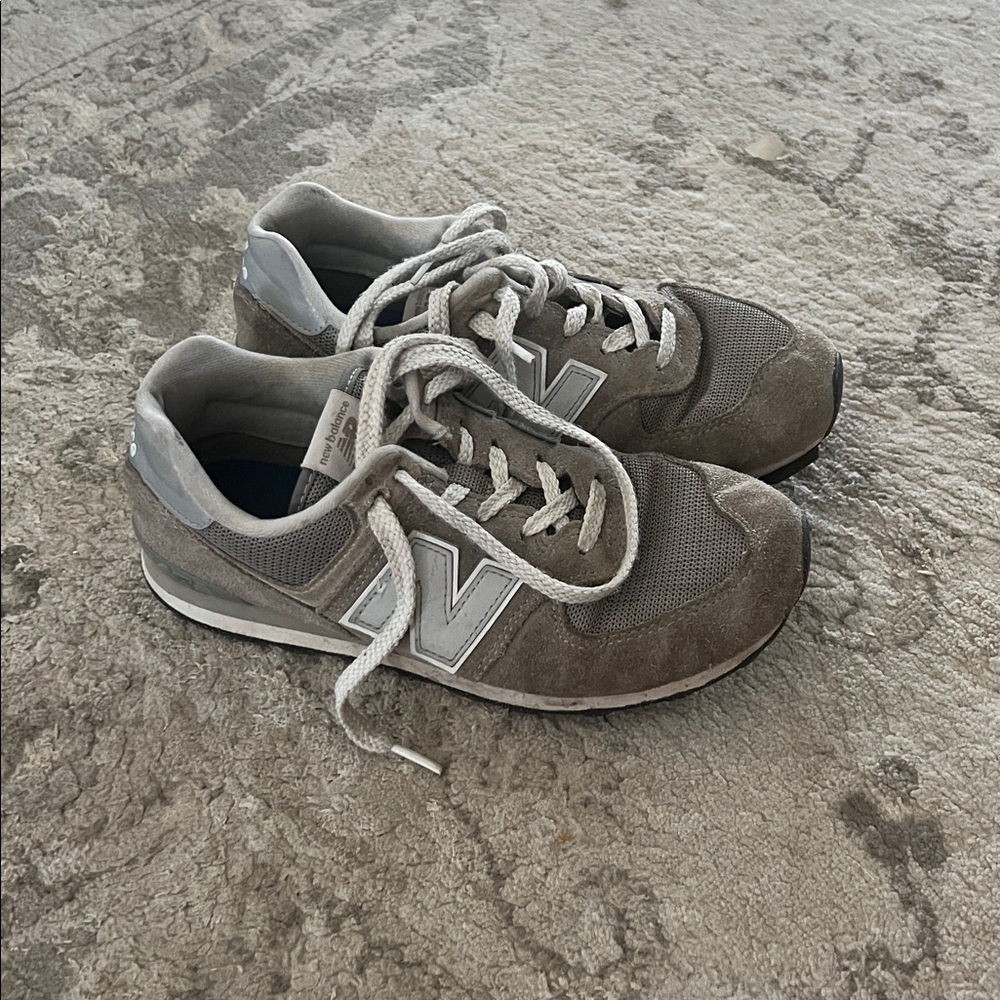 New Balance Brown and Gray Running Shoes